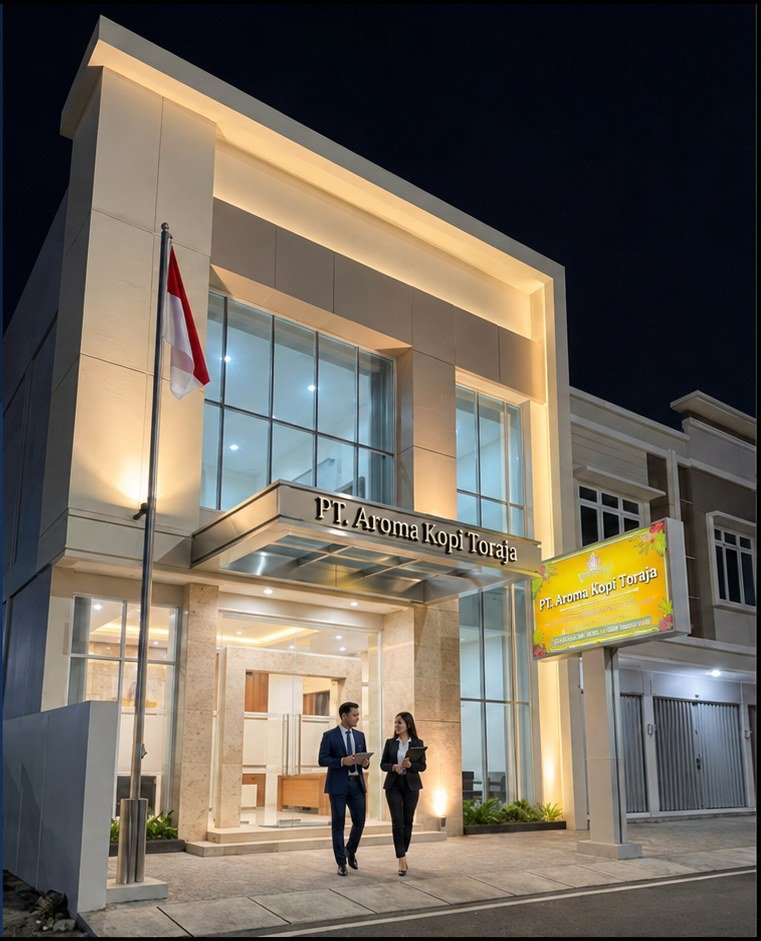 PT Aroma Kopi Toraja building