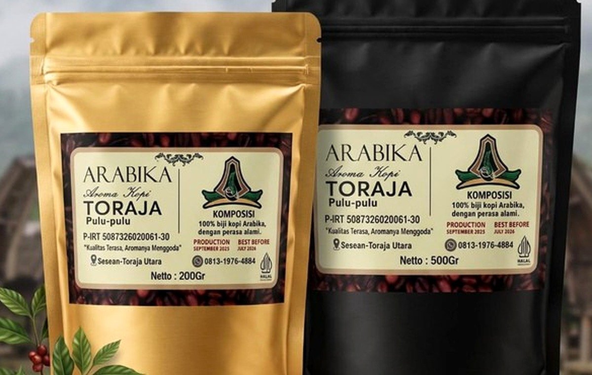 Coffee packaging process