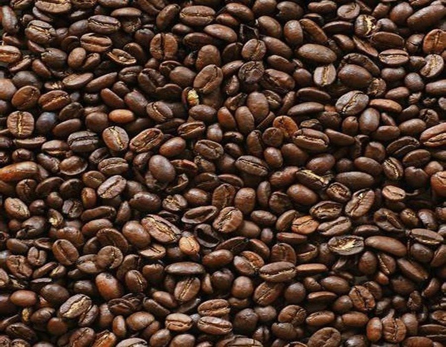 Roasted coffee beans
